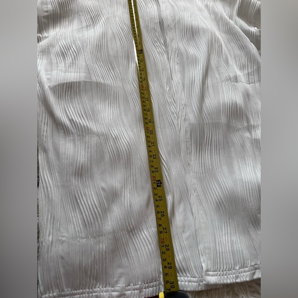 White Ribbed Cardigan - Picture 5 of 6